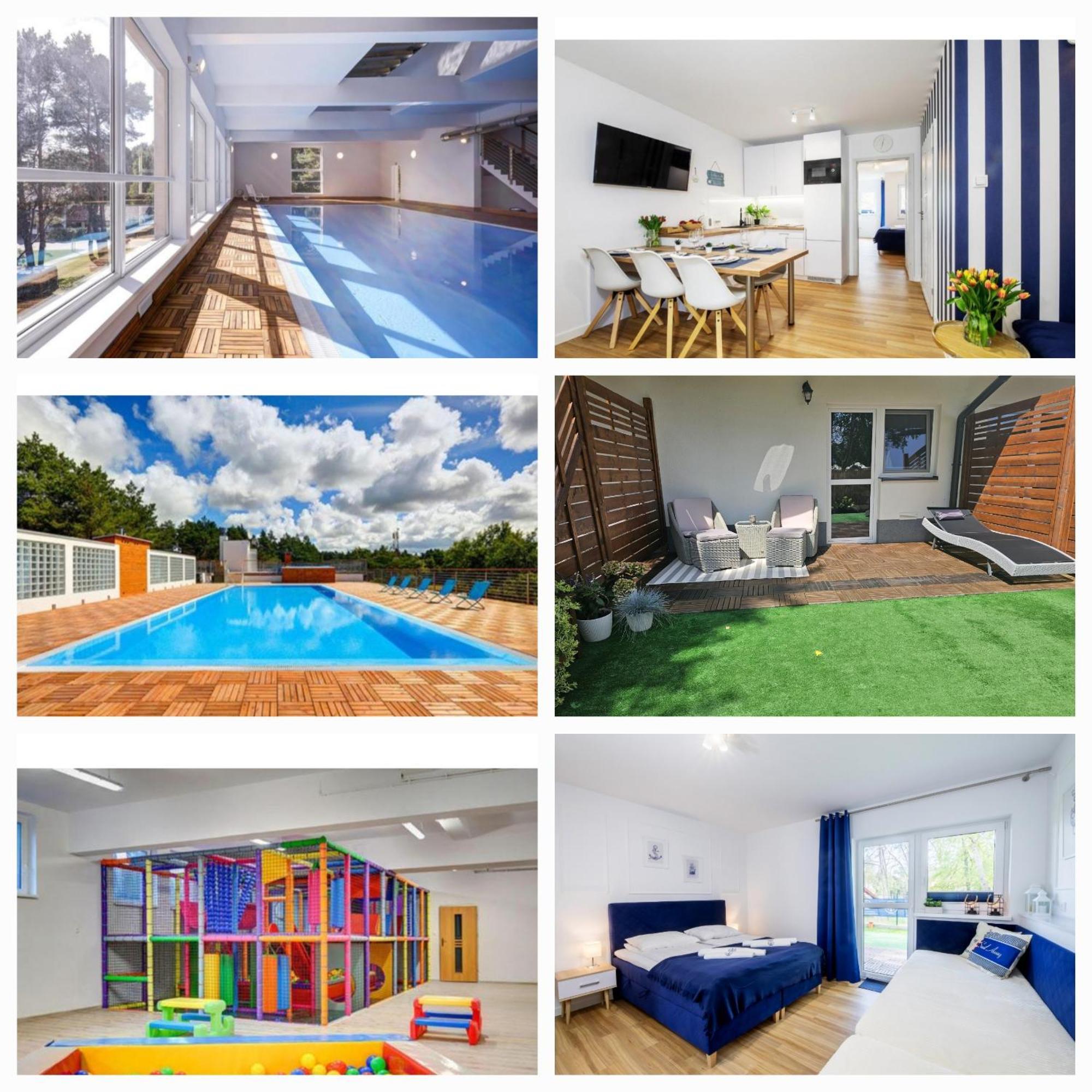 Apartament 2B Niebieskie Apartamenty Poddabie Dawniej Blue Marine Z Basenem Krytym, Odkrytym, Sala Zabaw, Animacjami Dış mekan fotoğraf